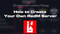 setup redm full roleplay server with onesync ready