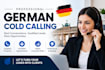 do german b2b cold calling cold caller lead generation and appointment settings