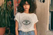 create linocut t shirt design for brands