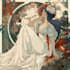 create illustrations in art nouveau style
