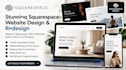 build squarespace website, squarespace website design, wix squarespace design