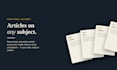 write engaging articles and blog posts