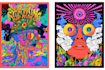 do amazing psychedelic and trippy illustration