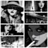 make noir horror and dark comic book illustrations