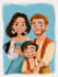make a disney children cartoon illustration