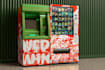 design a unique vending machine wrap