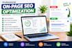 do on page SEO optimization and audit