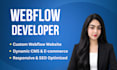 design and develop a custom webflow website for your brand