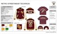 design retro streetwear tech pack