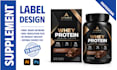 do product label design and supplement label design
