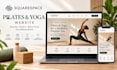 build squarespace pilate studio website yoga class booking website