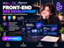 build a modern responsive website using HTML CSS and javascript