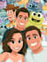 draw disney children cartoon illustration