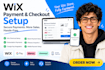 setup wix mobile checkout, subscription payment, google pay, afterpay, klarna