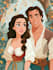 make a disney cartoon illustration