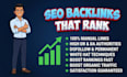 high authority white hat dofollow SEO backlinks for google ranking