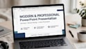 create modern and creative powerpoint presentation design