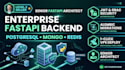 build scalable python fastapi backend with postgresql mongodb docker