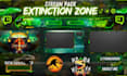 design animated twitch stream overlay, kick logo, panels, alerts emotes banner