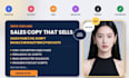 write your long sales page vsl script email newsletters podcast scripts