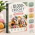 provide ten thousand crochet patterns digital bundle
