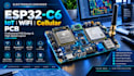 design esp32 c6, iot, wifi and cellular pcb