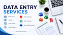 do professional data entry and ms office work