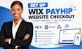 set up wix payhip website checkout payment webhook wix automation integration