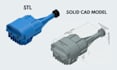 reverse engineer 3d scan and convert stl to solid cad model