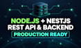develop secure nodejs nestjs rest apis and backend
