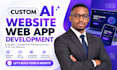 develop fullstack website ai agent software developer for ai website development