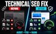 do a complete technical SEO audit with an action plan