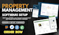 setup property management software via buildium appfolio yardi rentmanager