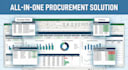 create a professional procurement excel dashboard