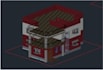 create professional 3d autocad house models