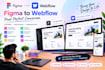 convert figma design to responsive webflow