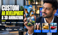 develop custom ar VR app development mobile ar app webar and unity3d developer
