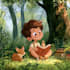 draw a digital illustration, children illustration