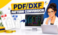 convert your sewing pattern to professional PDF or dxf