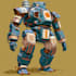 create custom mecha robot art