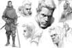 sketch any character in any way