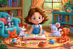 children book illustration and children book illustration