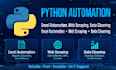 do python automation, excel automation and bug fixing