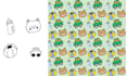 design seamless pattern for textile, fabric, and packaging