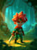 do 2d character design, 2d game character, concept