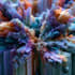 create abstract geometric digital art
