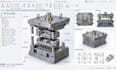 do 3d mold design for die casting, casting die, metal mold, manufacturing