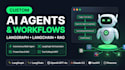 build custom ai agents with langgraph, langchain, and rag