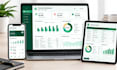do custom excel spreadsheet dashboard, google sheet automation financial tracker