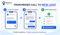 build an ai missed call text back and lead capture automation